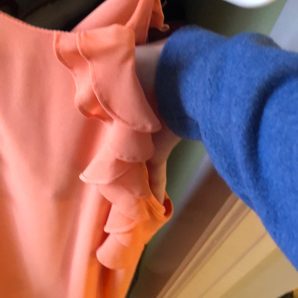 Orange shift dress - Picture 5 of 6